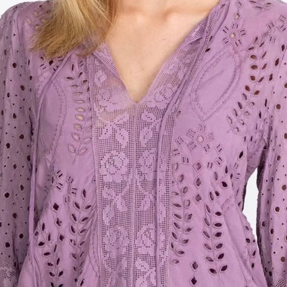 Johnny Was NWT Janine peasant top - Picture 13 of 17